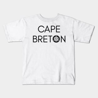 CAPE BRETON CELTIC KNOT | BLACK Kids T-Shirt